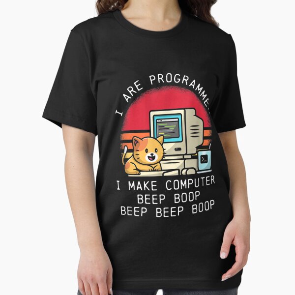 I Are Programmer Funny Cat, Gift Design - Adult & Kids T-Shirts, Sweatshirts & Hoodies apparel design preview 1
