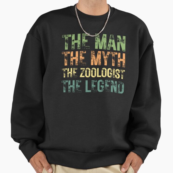 The Man Myth Zoologist Legend - Adult & Kids T-Shirts, Sweatshirts & Hoodies apparel design preview 1