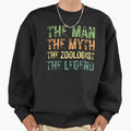 The Man Myth Zoologist Legend - Adult & Kids T-Shirts, Sweatshirts & Hoodies apparel design preview 1