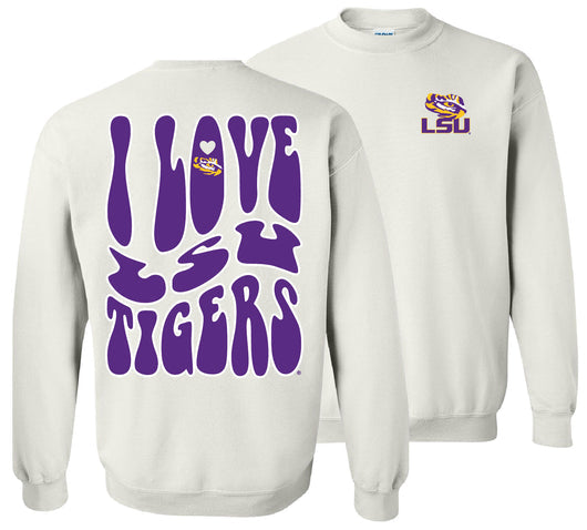 Louisiana Love - Adult & Kids T-Shirts, Sweatshirts & Hoodies apparel design preview 1