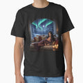 Winter Nights Warmth - Adult & Kids T-Shirts, Sweatshirts & Hoodies apparel design preview 1