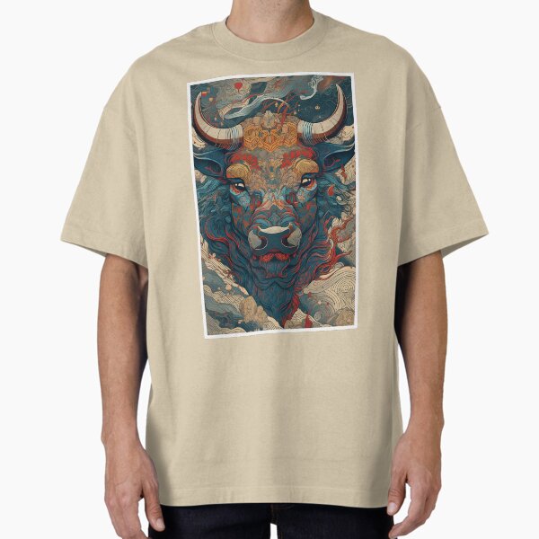 Majestic Bull Chinese Guochao - Adult & Kids T-Shirts, Sweatshirts & Hoodies apparel design preview 1