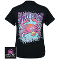 Girlie Girl Originals Shell Yeah Crab - Adult & Kids T-Shirts, Sweatshirts & Hoodies apparel design preview 1
