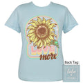 Girlie Girl Lulu Mac Love More Sunflower Canvas - Adult & Kids T-Shirts, Sweatshirts & Hoodies apparel design preview 1