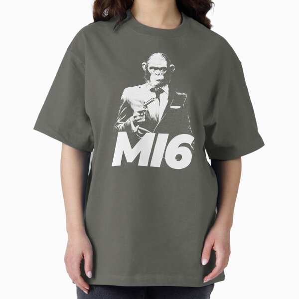 New MI6 spy His name is Chimp, Anzee - Adult & Kids T-Shirts, Sweatshirts & Hoodies apparel design preview 1