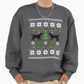 Black Labrador Rudolph Reindeer Christmas - Adult & Kids T-Shirts, Sweatshirts & Hoodies apparel design preview 1