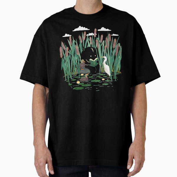 A Quiet Lake Spot Book Lover Monster - Adult & Kids T-Shirts, Sweatshirts & Hoodies apparel design preview 1