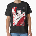 Traditional Geisha Crimson Eyes Aesthetic - Adult & Kids T-Shirts, Sweatshirts & Hoodies apparel design preview 1