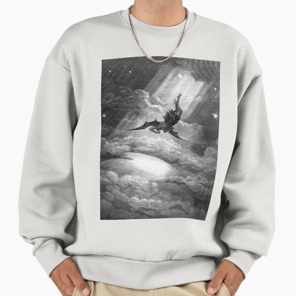 The Fall of Satan Gustave Dore - Adult & Kids T-Shirts, Sweatshirts & Hoodies apparel design preview 1