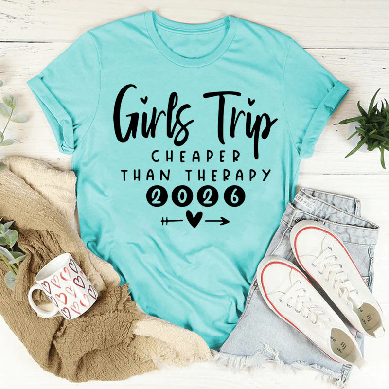 Girl's Trip 2026 Letter Print Women Slogan - Adult & Kids T-Shirts, Sweatshirts & Hoodies apparel design preview 4