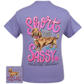 Girlie Girl Originals Short And Sassy Dog - Adult & Kids T-Shirts, Sweatshirts & Hoodies apparel design preview 1