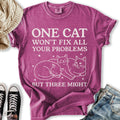 Three Cats Might - Adult & Kids T-Shirts, Sweatshirts & Hoodies apparel design preview 1