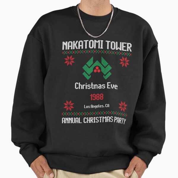 Nakatomi Tower Christmas Eve 1988 Los Angeles Annual - Adult & Kids T-Shirts, Sweatshirts & Hoodies apparel design preview 1