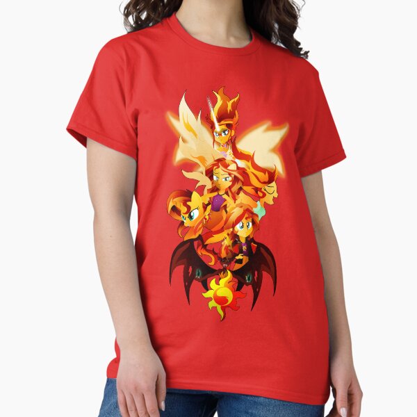 Sunset Shimmer - Adult & Kids T-Shirts, Sweatshirts & Hoodies apparel design preview 1