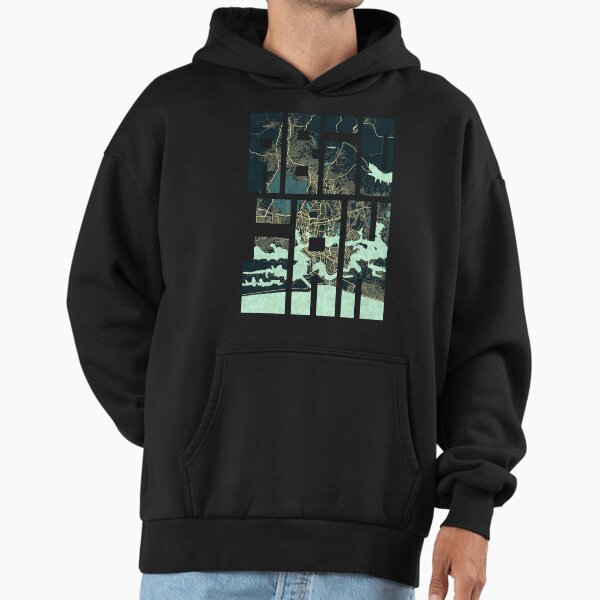 Abidjan City Map of Côte d'Ivoire Summer - Adult & Kids T-Shirts, Sweatshirts & Hoodies apparel design preview 1