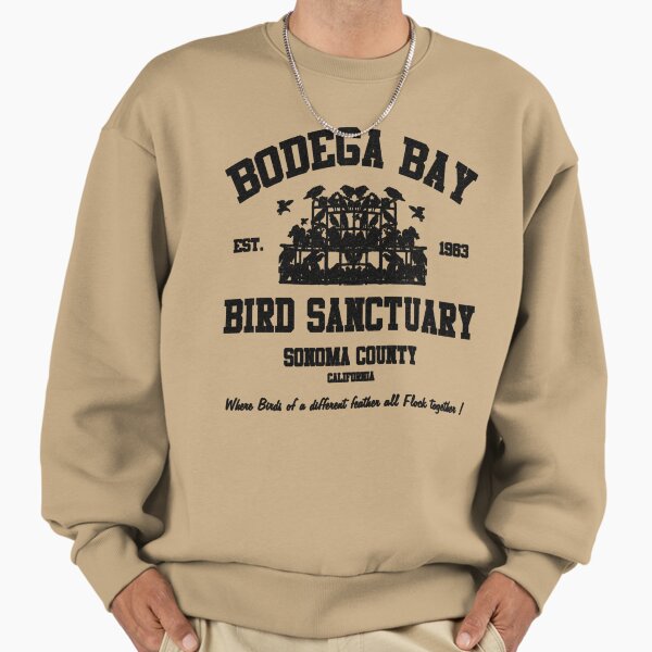 BODEGA BAY BIRD SANCTUARY - Adult & Kids T-Shirts, Sweatshirts & Hoodies apparel design preview 1