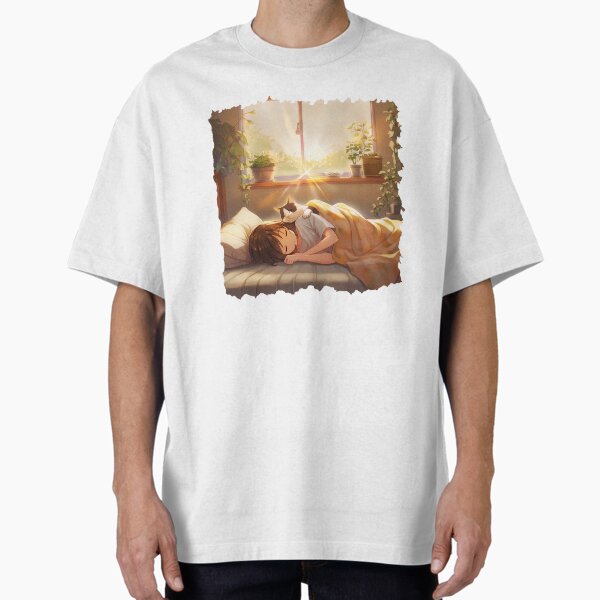 Cozy Vibes Early Morning Cat Snuggles - Adult & Kids T-Shirts, Sweatshirts & Hoodies apparel design preview 1