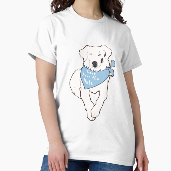 CAN'T HEAR THE HATE Australian Shepherd double merle - Adult & Kids T-Shirts, Sweatshirts & Hoodies apparel design preview 1