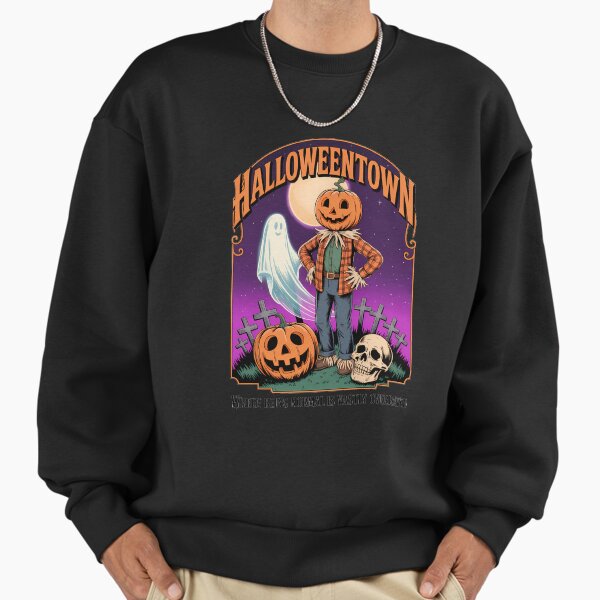 Halloween Coquette Spooky Season Fall HALLOWEENTOWN - Adult & Kids T-Shirts, Sweatshirts & Hoodies apparel design preview 1