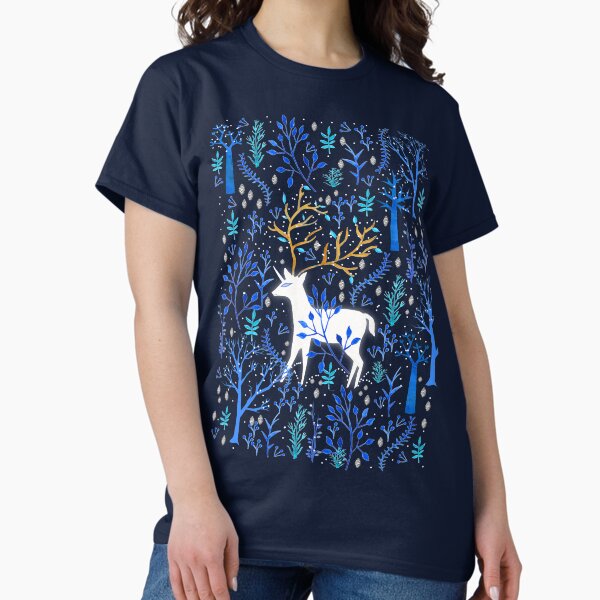 Deericorn In Blue - Adult & Kids T-Shirts, Sweatshirts & Hoodies apparel design preview 1