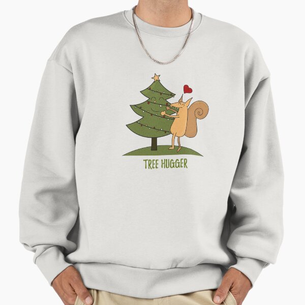 Christmas Tree Hugger - Adult & Kids T-Shirts, Sweatshirts & Hoodies apparel design preview 1