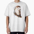 Barn Owl Autumn Ink - Adult & Kids T-Shirts, Sweatshirts & Hoodies apparel design preview 1
