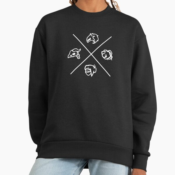Slay the Spire Character Symbols (white version) - Adult & Kids T-Shirts, Sweatshirts & Hoodies apparel design preview 1