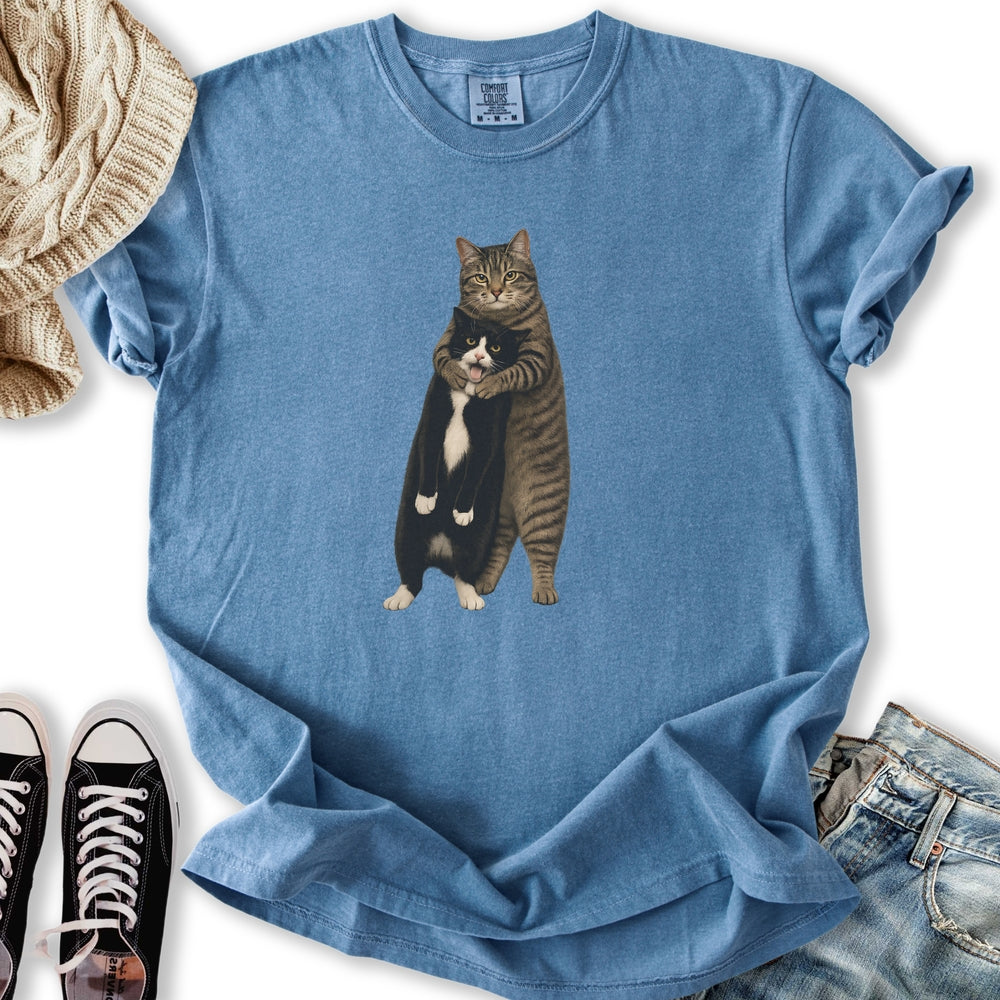 Cat Headlock II - Adult & Kids T-Shirts, Sweatshirts & Hoodies apparel design preview 2