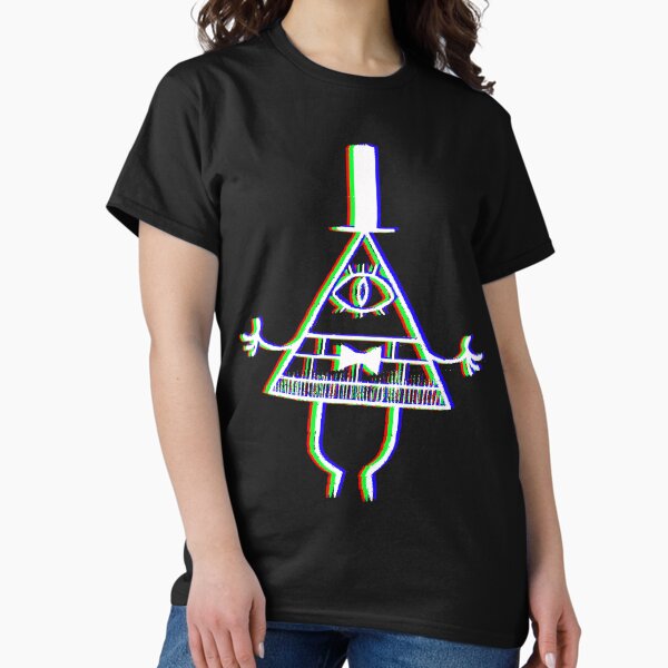 Bill Cipher Anaglyph - Adult & Kids T-Shirts, Sweatshirts & Hoodies apparel design preview 1