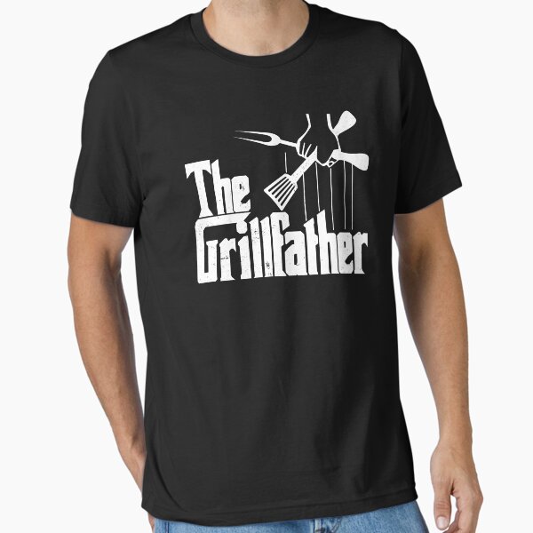 The Grillfather Funny BBQ Party - Adult & Kids T-Shirts, Sweatshirts & Hoodies apparel design preview 1