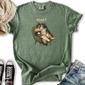 Grumpy Calico Cat - Adult & Kids T-Shirts, Sweatshirts & Hoodies apparel design preview 1