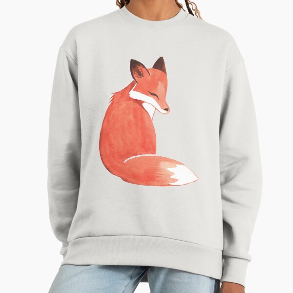 Watercolor Fox - Adult & Kids T-Shirts, Sweatshirts & Hoodies apparel design preview 1