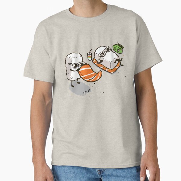 Sushi on the beach - Adult & Kids T-Shirts, Sweatshirts & Hoodies apparel design preview 1