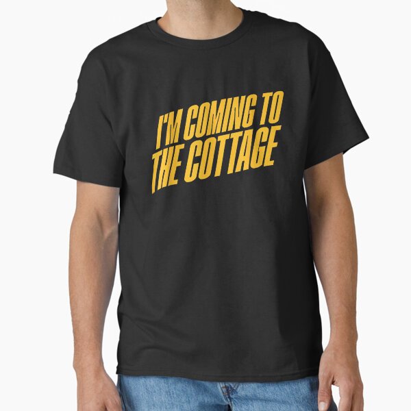 I'M Coming To The Cottage Lover Romance Hockey Couple - Adult & Kids T-Shirts, Sweatshirts & Hoodies apparel design preview 1