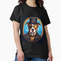 Steampunk Pitbull - Adult & Kids T-Shirts, Sweatshirts & Hoodies apparel design preview 1