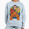 Vintage Fantastic Family 4 - Adult & Kids T-Shirts, Sweatshirts & Hoodies apparel design preview 1
