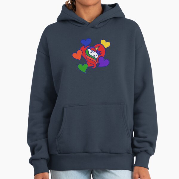 Cute Unicorn Love - Adult & Kids T-Shirts, Sweatshirts & Hoodies apparel design preview 1