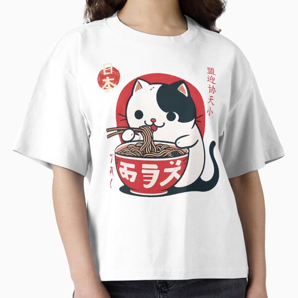 Cat ramen japan - Adult & Kids T-Shirts, Sweatshirts & Hoodies apparel design preview 1