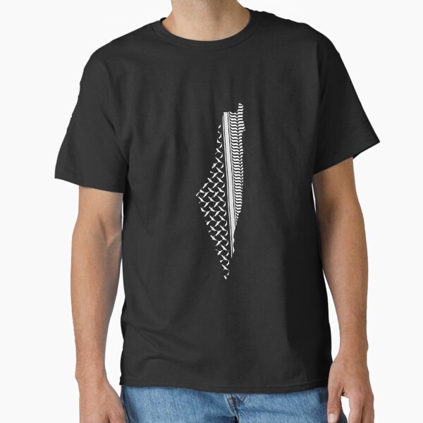 Palestinian keffiyeh Palestine map Pattern 3 - Adult & Kids T-Shirts, Sweatshirts & Hoodies apparel design preview 1