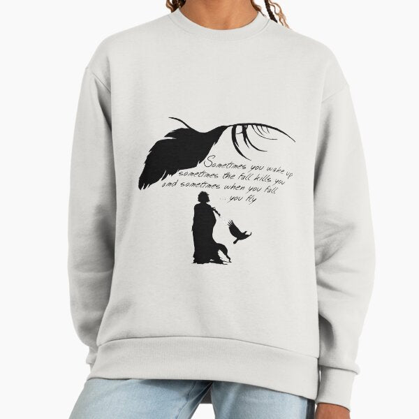 Sandman When you fall, fly (version B) - Adult & Kids T-Shirts, Sweatshirts & Hoodies apparel design preview 1