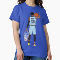 Ja Morant And The Rim - Adult & Kids T-Shirts, Sweatshirts & Hoodies apparel design preview 1