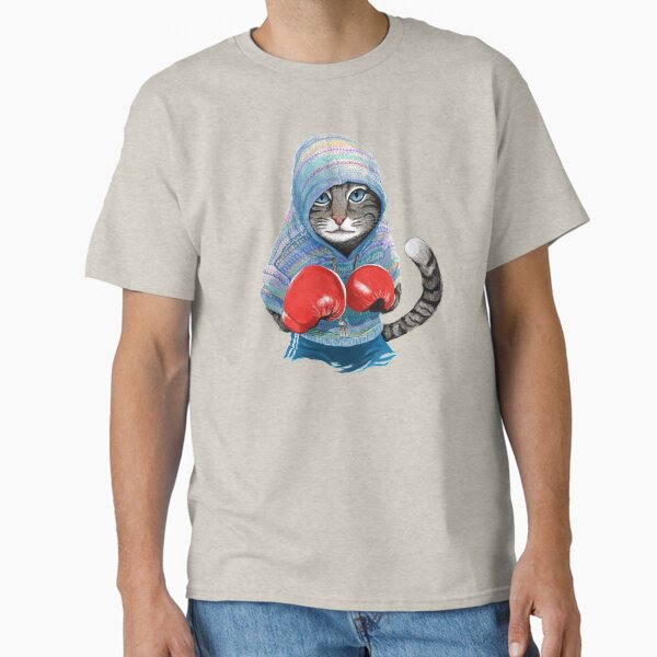 Boxing cat - Adult & Kids T-Shirts, Sweatshirts & Hoodies apparel design preview 1