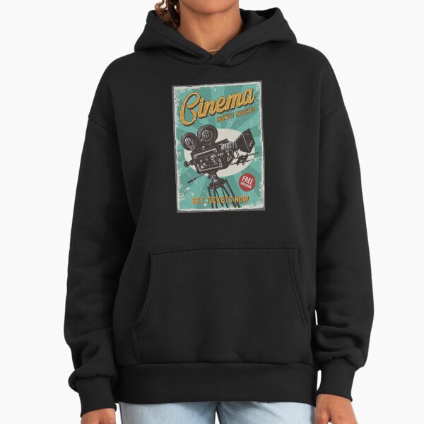 Movie Nights Retro Cinema Ticket - Adult & Kids T-Shirts, Sweatshirts & Hoodies apparel design preview 1