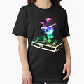 HOUSE CAT (Rainbow DJ Kitty) - Adult & Kids T-Shirts, Sweatshirts & Hoodies apparel design preview 1