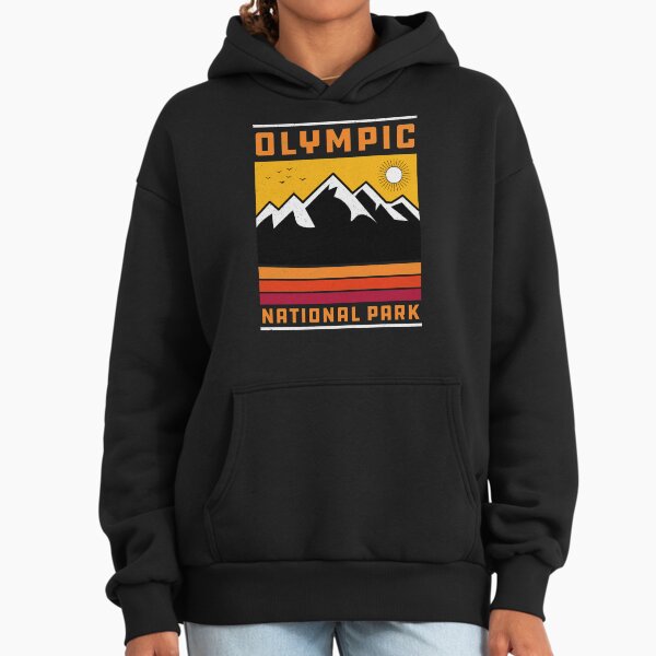 Olympic National Park Washington Souvenir Vintage - Adult & Kids T-Shirts, Sweatshirts & Hoodies apparel design preview 1