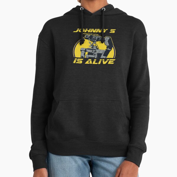 Johnny 5 is alive - Adult & Kids T-Shirts, Sweatshirts & Hoodies apparel design preview 1