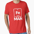 Funny Science Chemistry Element Fe Man - Adult & Kids T-Shirts, Sweatshirts & Hoodies apparel design preview 1