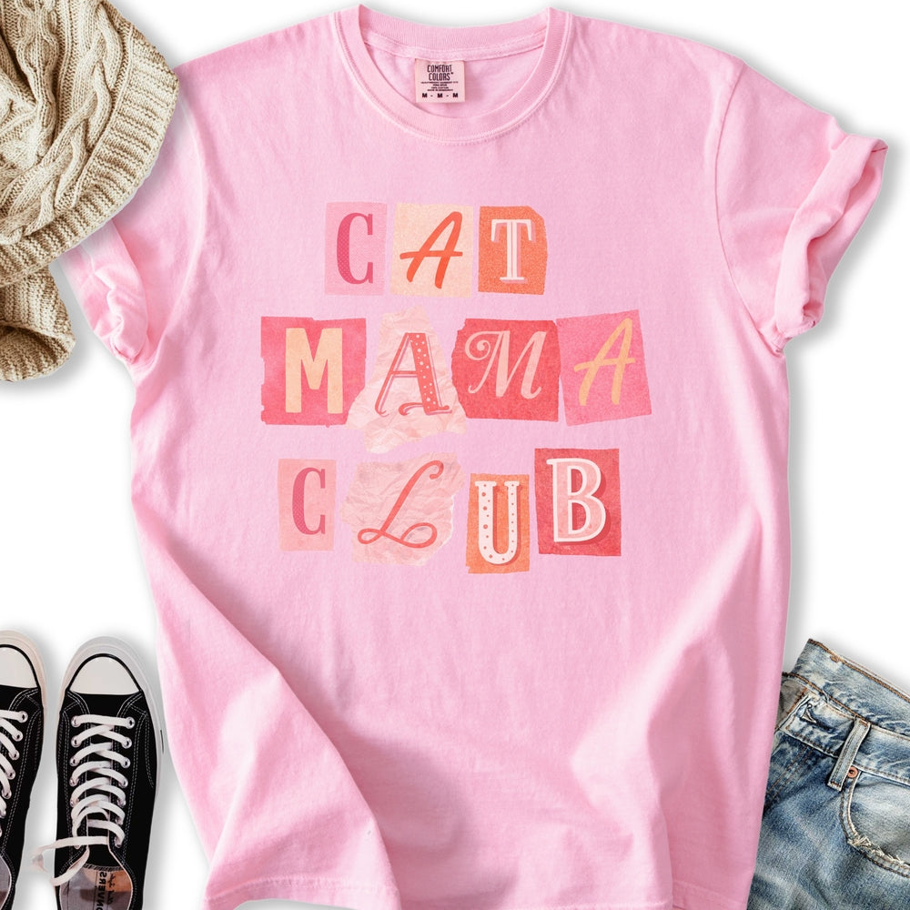 Cat Mama Club - Adult & Kids T-Shirts, Sweatshirts & Hoodies apparel design preview 2