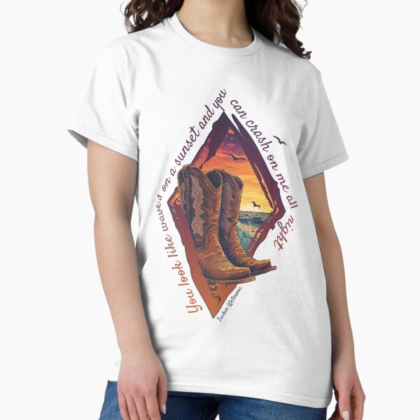 TUCKER WETMORE, waves on a sunset - Adult & Kids T-Shirts, Sweatshirts & Hoodies apparel design preview 1
