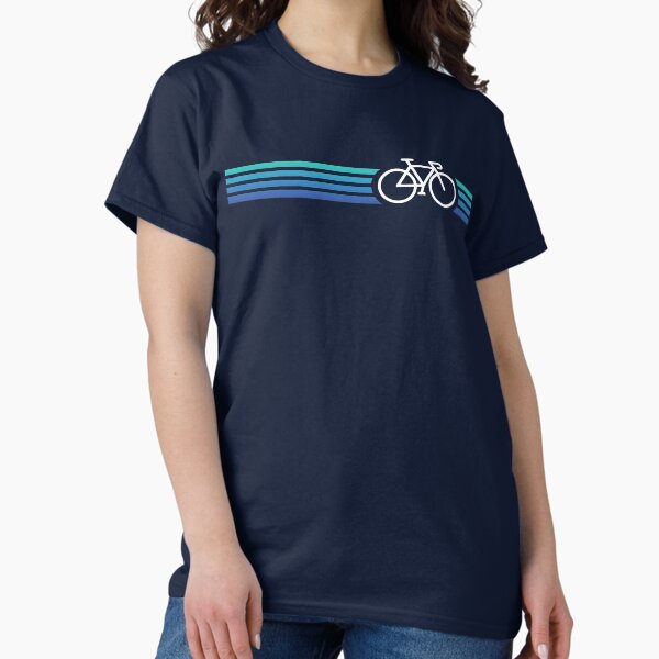 Retro Biking Style Blue - Adult & Kids T-Shirts, Sweatshirts & Hoodies apparel design preview 1